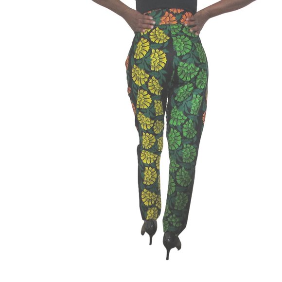 Multicolored pencil pants - Picture 2 of 3